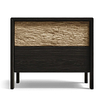 Тумба 2 ящика с подсветкой на рельефном фасаде Warm Industrial варинант исполнения - 1 | Loft Concept в Нижнем Новгороде