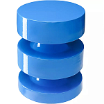 Столик приставной фигурный синий Curly Blue Table варинант исполнения - 1 | Loft Concept в Нижнем Новгороде