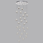 Люстра каскадня с 27-ю прозрачными шарообразными подвесами Bubbles Bocci варинант исполнения - 5 | Loft Concept в Нижнем Новгороде