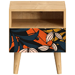 Прикроватная тумба с изображением на ящике Elise Nightstand варинант исполнения - 9 | Loft Concept в Нижнем Новгороде