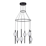 Люстра светодиодная с 6-ю сферическими стеклянными плафонами Splatter варинант исполнения - 3 | Loft Concept в Нижнем Новгороде