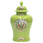 Фарфоровая ваза с крышкой Eden Garden варинант исполнения - 1 | Loft Concept в Нижнем Новгороде