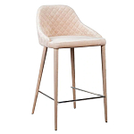 Стул Douglas Rhombus Bar stool Бежевый Велюр варинант исполнения - 1 | Loft Concept в Нижнем Новгороде