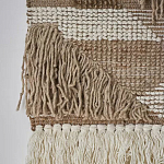 Панно из шерсти и хлопка с узором Beige Calista Cascade варинант исполнения - 7 | Loft Concept в Нижнем Новгороде