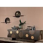 Дизайнерский комод с декором в виде круглых элементов на фасаде Matisse варинант исполнения - 4 | Loft Concept в Нижнем Новгороде