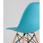 Пластиковый стул на ножках из массива бука Eames Torquoise варинант исполнения - 3 | Loft Concept в Нижнем Новгороде