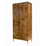 Распашной шкаф с фактурным фасадом Termite варинант исполнения - 2 | Loft Concept в Нижнем Новгороде