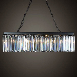 Люстра ODEON Clear Glass Iron 90