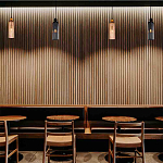 Подвесной светильник с рифленым стеклянным плафоном цилиндрической формы ARTICOLO варинант исполнения - 5 | Loft Concept в Нижнем Новгороде