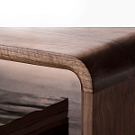 Кофейный стол из дерева с ящиком и нишей для хранения Coffee Walnut Table варинант исполнения - 6 | Loft Concept в Нижнем Новгороде