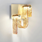 Бра волнистой формы из фактурного стекла Wave варинант исполнения - 6 | Loft Concept в Нижнем Новгороде