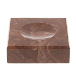 Подставка под шар квадратная из натурального камня Лемезит Natural Stone Sphere Stands варинант исполнения - 1 | Loft Concept в Нижнем Новгороде