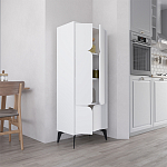 Комод белый с 4-мя дверцами на металлических ножках SPARK MULTIPURPOSE CABINET WHITE варинант исполнения - 7 | Loft Concept в Нижнем Новгороде