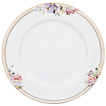 Сервиз столовый из фарфора белый с цветочным принтом на 6 персон 23 предмета Flower Porcelain Collection варинант исполнения - 3 | Loft Concept в Нижнем Новгороде