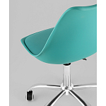Офисный стул на металлическом основании EGGERY Blue пластик варинант исполнения - 3 | Loft Concept в Нижнем Новгороде