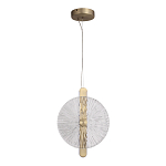 Подвесной светильник с круглым стеклянным плафоном Gingham варинант исполнения - 5 | Loft Concept в Нижнем Новгороде