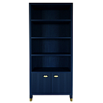 Книжный Стеллаж Elsa Dreams Blue с задней стенкой варинант исполнения - 6 | Loft Concept в Нижнем Новгороде