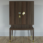 Кабинетный шкаф Elsa Dreams Walnut с 2-мя ящиками варинант исполнения - 3 | Loft Concept в Нижнем Новгороде