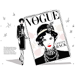 Megan Hess. Coco Chanel: The Illustrated World of a Fashion Icon варинант исполнения - 2 | Loft Concept в Нижнем Новгороде
