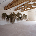 Большая дизайнерская Инсталляция из соломы RAFFIA Installation  варинант исполнения - 6 | Loft Concept в Нижнем Новгороде