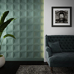 Гипсовая 3D Панель M-23 варинант исполнения - 1 | Loft Concept в Нижнем Новгороде