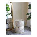 Приставной столик с мозаичным рисунком из раковин устриц Bone Inlay варинант исполнения - 5 | Loft Concept в Нижнем Новгороде