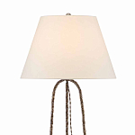 Торшер с конусовидным тканевым абажуром и фактурным каркасом Industrial Profile варинант исполнения - 2 | Loft Concept в Нижнем Новгороде