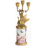 Фарфоровый подсвечник Лебедь с ангелом Asse варинант исполнения - 3 | Loft Concept в Нижнем Новгороде