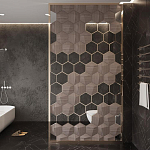 Гипсовая 3D панель с принтографией PM-30 варинант исполнения - 3 | Loft Concept в Нижнем Новгороде