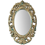 Настенное овальное зеркало Aina Mirror варинант исполнения - 1 | Loft Concept в Нижнем Новгороде