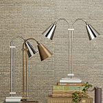 Настольная лампа c двумя поворотными плафонами TwoDirections варинант исполнения - 5 | Loft Concept в Нижнем Новгороде