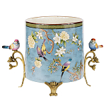 Фарфоровое кашпо с птицами Eden Garden варинант исполнения - 1 | Loft Concept в Нижнем Новгороде