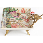 Блюдо фарфоровое Поле цветов Terra варинант исполнения - 3 | Loft Concept в Нижнем Новгороде