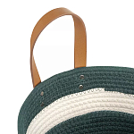 Корзина для хранения с ручками Interlacement Green  варинант исполнения - 2 | Loft Concept в Нижнем Новгороде