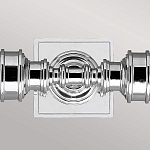 Бра для ванных комнат горизонтальное с двумя матовыми стеклянными цилиндическими плафонами Feiss варинант исполнения - 2 | Loft Concept в Нижнем Новгороде