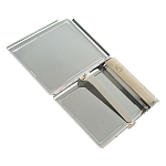 Портсигар с газовой зажигалкой из натурального камня Мусковит Stone Cigarettes Cases варинант исполнения - 3 | Loft Concept в Нижнем Новгороде