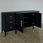 Большой Комод-буфет Elsa Dreams Black с ящиками варинант исполнения - 5 | Loft Concept в Нижнем Новгороде