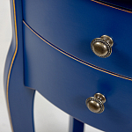 Синяя тумба на фигурных ножках Shelby варинант исполнения - 6 | Loft Concept в Нижнем Новгороде