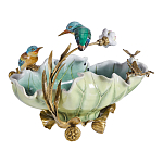 Чаша в виде листка лотоса с птицами Eden Garden варинант исполнения - 2 | Loft Concept в Нижнем Новгороде