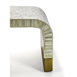 Стол журнальный Белый  BONE INLAY SIDE TABLE-Cream варинант исполнения - 3 | Loft Concept в Нижнем Новгороде