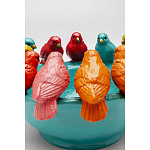 Декоративное дизайнерское блюдо разноцветные попугаи  варинант исполнения - 4 | Loft Concept в Нижнем Новгороде