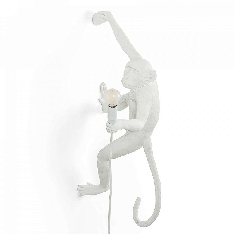 Бра Seletti The Monkey Lamp Hanging Version Right Белый в Нижнем Новгороде | Loft Concept 