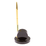 Часы настольные с ручкой из натурального камня Stone Clock варинант исполнения - 3 | Loft Concept в Нижнем Новгороде