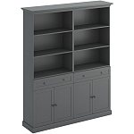 Двойной стеллаж с ящиками и дверцами Percent Rack варинант исполнения - 1 | Loft Concept в Нижнем Новгороде