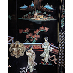 Шкаф черный в китайском стиле  Chinese Cabinet Black варинант исполнения - 2 | Loft Concept в Нижнем Новгороде