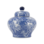 Ваза с крышкой в китайском стиле Гранатовое дерево Blooming Pomegranate варинант исполнения - 9 | Loft Concept в Нижнем Новгороде