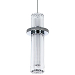 Подвесной светильник хром Odile Acrylic Tube Hanging Lamp Chrome варинант исполнения - 1 | Loft Concept в Нижнем Новгороде