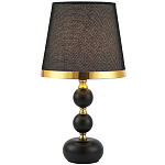 Настольная лампа с абажуром Altera Lampshade Black Gold Table Lamp варинант исполнения - 1 | Loft Concept в Нижнем Новгороде