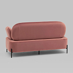Диван в велюровой обивке цвета пыльная роза COLOR BLOCK варинант исполнения - 4 | Loft Concept в Нижнем Новгороде