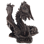 Декоративная статуэтка Дракон Dragon Dark Bronze Statuette варинант исполнения - 3 | Loft Concept в Нижнем Новгороде